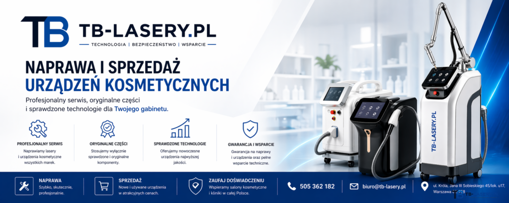 Naprawa i sprzedaż urządzeń kosmetycznych tb-lasery.pl